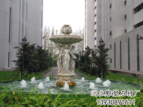 石雕喷泉