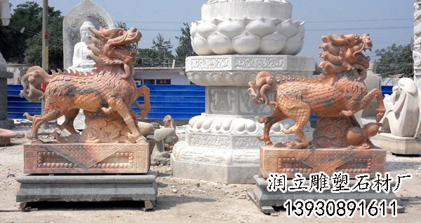 石雕麒麟